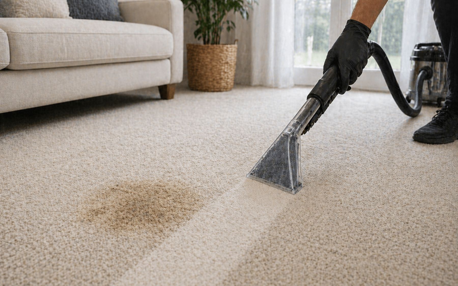 Pet stain and odor removal service cleaning carpet and upholstery for fresh results